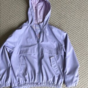 Kids Lavender Hooded Jacket